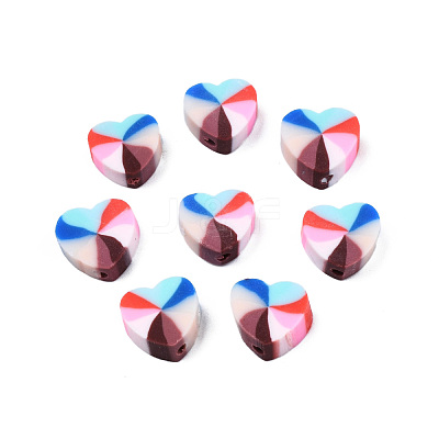 Handmade Polymer Clay Beads CLAY-N011-58-02-1