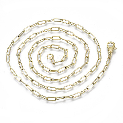 Brass Paperclip Chains MAK-S072-10A-MG-1