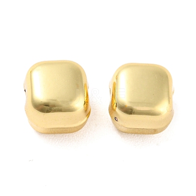 Rack Plating Alloy Beads PALLOY-D023-32G-1