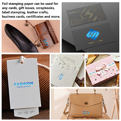 120M Stamping Hot Foil Paper DIY-WH0308-857E-1
