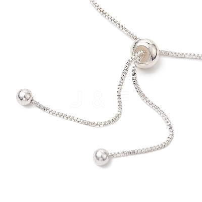 Natural Gemstone Slider Bracelets for Women BJEW-JB11131-02-1