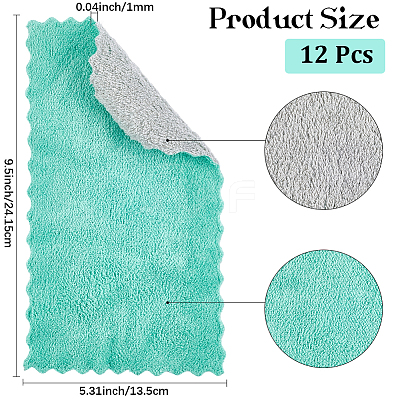 Rectangle Fibre Cleaning Cloth FIND-WH20012-30A-1