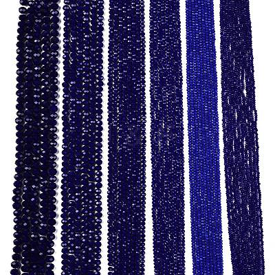 Opaque Solid Color Imitation Jade Glass Beads Strands LS-EGLA-A044-P1mm-D07-1