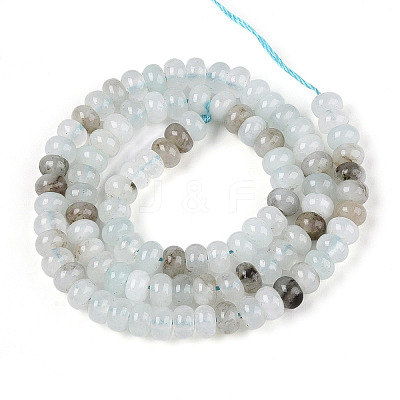 Dyed Natural White Jade Beads Strands G-T139-59A-14-1