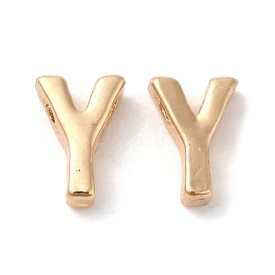 Golden Plated Alloy Beads PALLOY-CJC0001-64KCG-Y-1