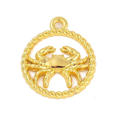 Twelve Constellations Alloy Pendants PALLOY-Q006-01A-G-1