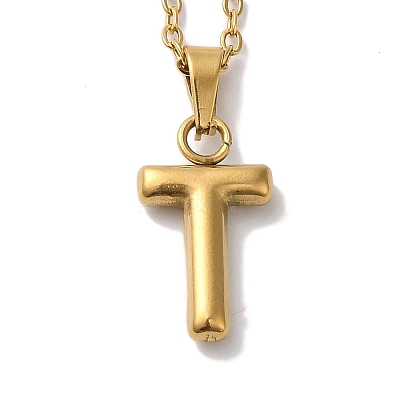 PVD Vacuum Plating 201 Stainless Steel Necklaces NJEW-H033-01G-T-1