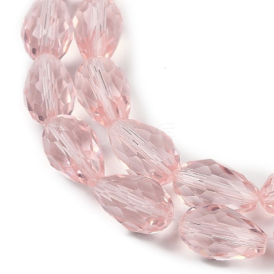 Transparent Glass Beads Strands EGLA-N013-T10mm-D18-1