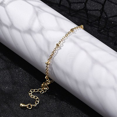 Brass Satellite Chains  Bracelets for Women BJEW-G735-19G-1