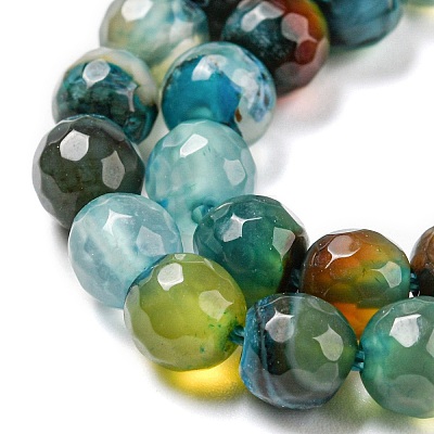 Natural Agate Beads Strands G-C082-A01-02-1