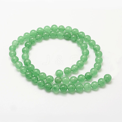 Natural Green Aventurine Bead Strands G-P281-01-4mm-1
