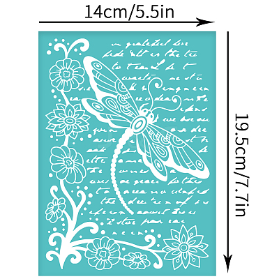Self-Adhesive Silk Screen Printing Stencil DIY-WH0337-079-1