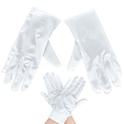 Satin Gloves AJEW-CY0002-52B-1