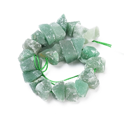 Natural Green Aventurine Beads Strands G-I283-F05-1