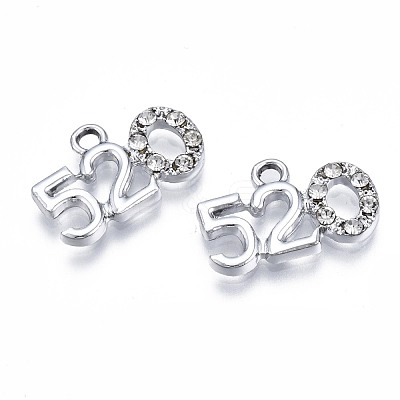 Alloy Pendants ENAM-N054-55-RS-1
