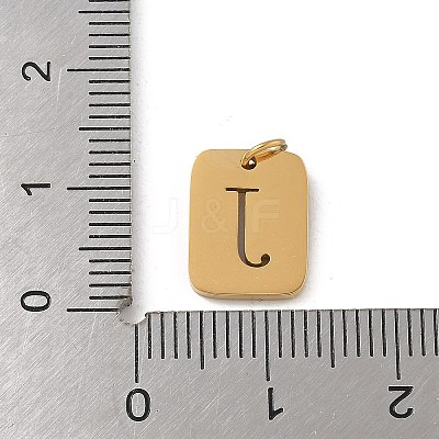 304 Stainless Steel Charms LS-STAS-R001-01G-J-1