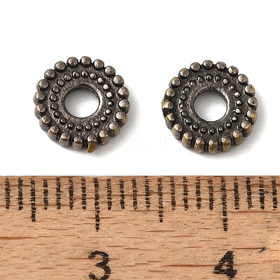 Rack Plating Brass Beads KK-P276-11BAB-1