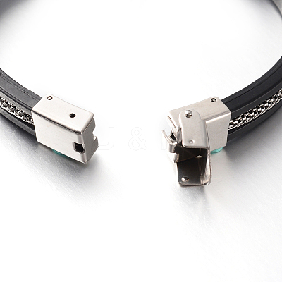 Leather Bracelets BJEW-M102-02-1