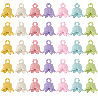 36Pcs Baking Paint Alloy Charms FIND-SP0004-16A-1