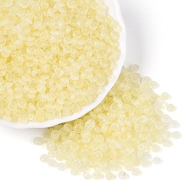 Baking Paint Glass Seed Beads GLAA-T023-43L-1