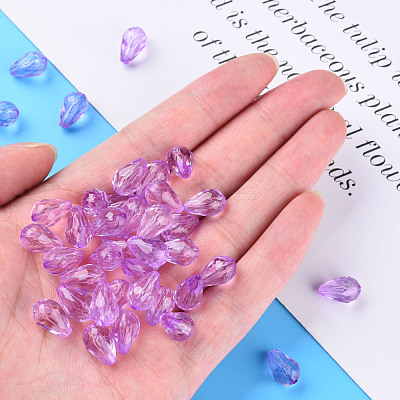 Transparent Acrylic Beads MACR-S373-59B-B04-1