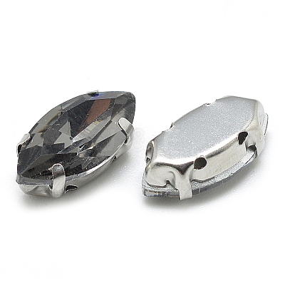 Sew on Rhinestone RGLA-T034-7x15mm-07-1