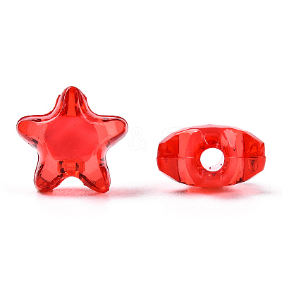 Transparent Acrylic Beads TACR-S091-12mm-15-1