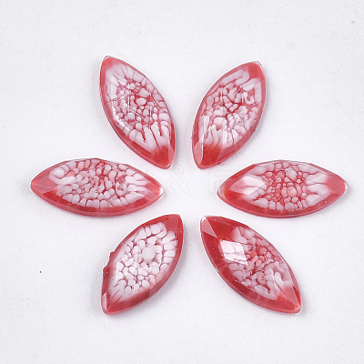Epoxy Resin Cabochons CRES-S361-06C-1