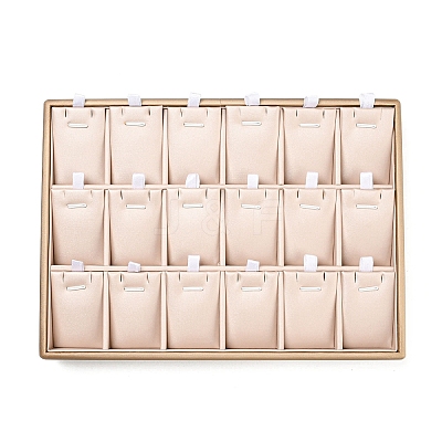 Wooden Necklace Presentation Boxes NDIS-O006-01-1