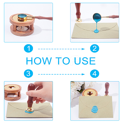 DIY Wax Seal Stamp Kits DIY-CP0003-52A-1