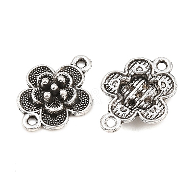 Tibetan Style Alloy Connector Charms AL-CBA8479-09AS-1