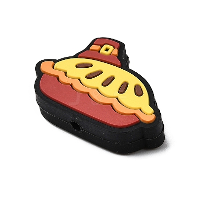 Thanksgiving Theme Silicone Beads SIL-J001-01B-1