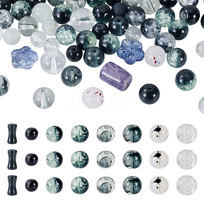 80G Transparent Glass Beads DGLA-TA0001-47J-1