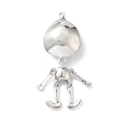 Halloween Tibetan Style Alloy Big Pendants FIND-C029-01B-AS-1