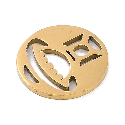 Ion Plating(IP) 304 Stainless Steel Pendants STAS-R135-10G-1