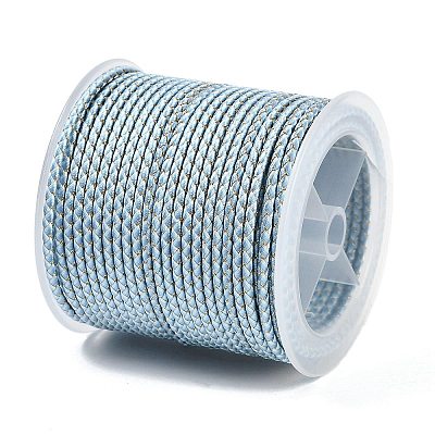 11M Polyester Braided Cord with Cotton Core & Metallic Thread OCOR-Z006-01-12-1