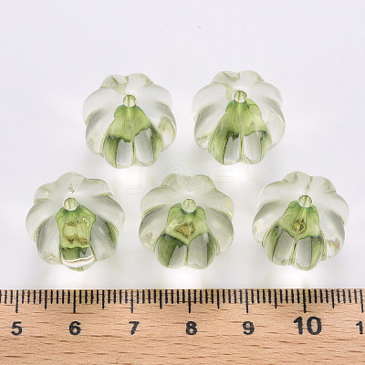 Transparent Acrylic Beads TACR-S154-19A-83-1