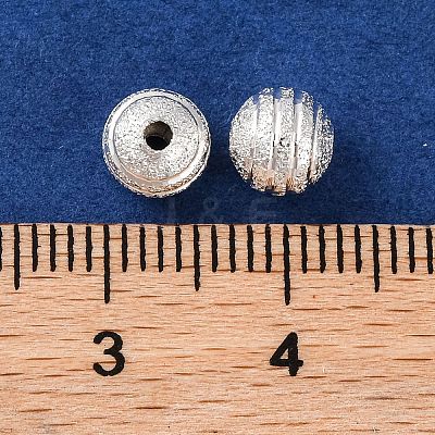 Rack Plating Brass Beads LS-KK-Z055-01S-02-1