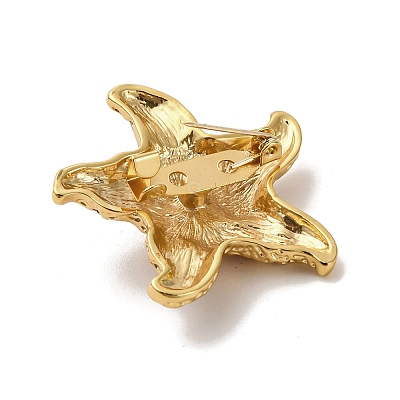 Alloy Rhinestone Brooch LS-JEWB-K027-03G-1