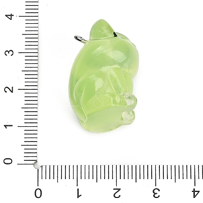 Luminous Resin with Alloy Pendants RE-CBA08CD-04-1