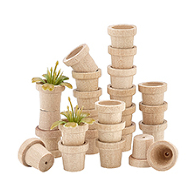 Wood Flower Pot Cover AJEW-PH0007-75A-1