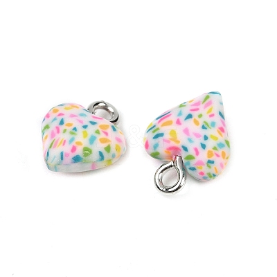 Handmade Polymer Clay Charms CLAY-G112-01-1