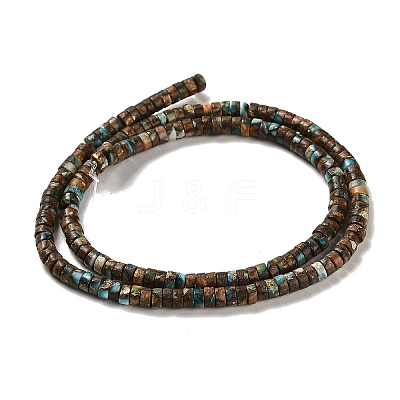 Synthetic Regalite/Imperial Jasper/Sea Sediment Jasper Beads Strands G-F765-N01-01-1