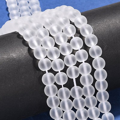 Quartz Crystal Beads Strands G497-8mm-1