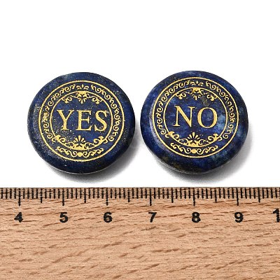 Engraved Natural Lapis Lazuli Decision Stones GG-CBA6D08-C09-1