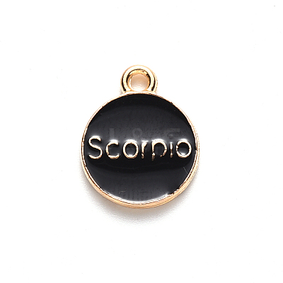 Alloy Enamel Pendants LS-ENAM-S124-01A-08L-1