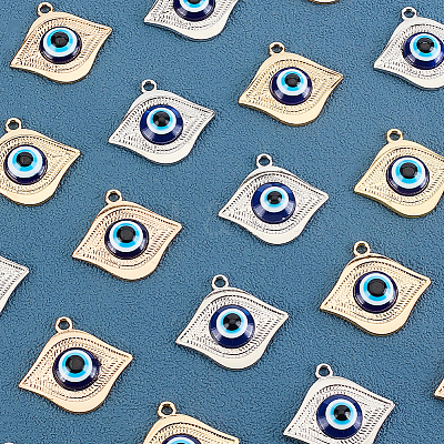 20Pcs 2 Colors Acrylic Pendants FIND-AR0002-36-1