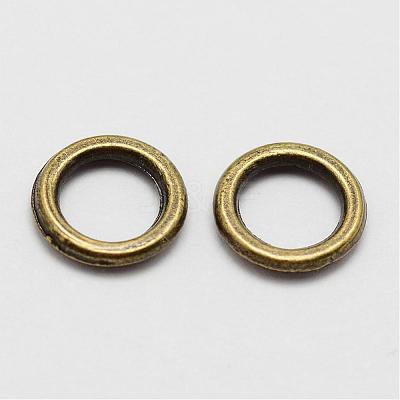 Alloy Closed Jump Rings PALLOY-P119-04AB-1