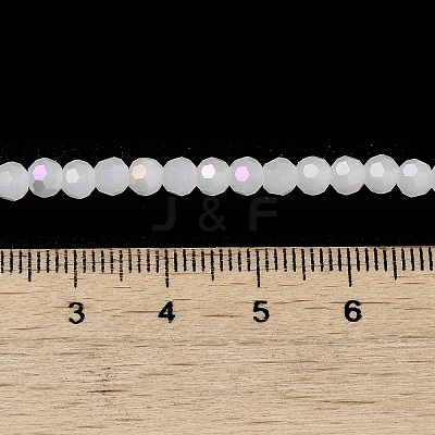Imitation Jade Glass Beads Strands EGLA-A035-J4mm-L05-1