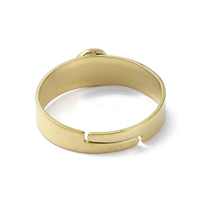 304 Stainless Steel Pad Rings Setting RJEW-H221-01G-04-1